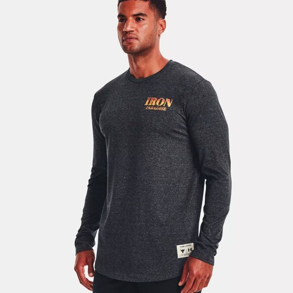 Under Armour Men's Project Rock Outlaw Iron Paradise 1367119-001 Multi Sizes NWT - Picture 2 of 6